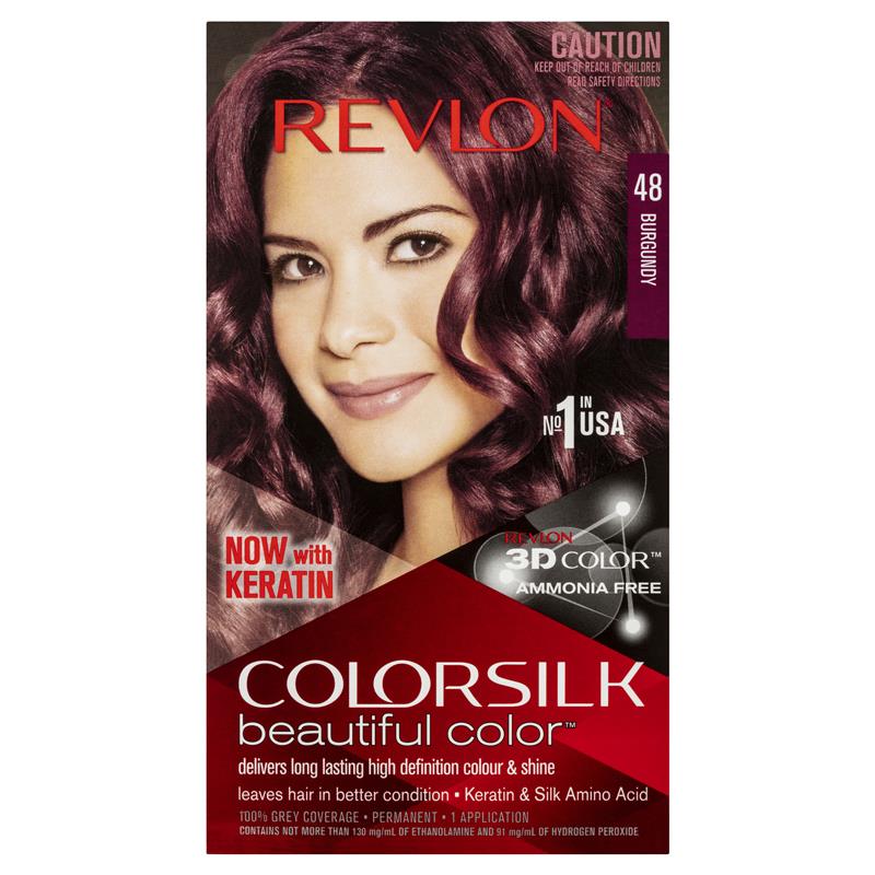Buy Revlon ColorSilk 48 Burgundy Online at Chemist Warehouse®