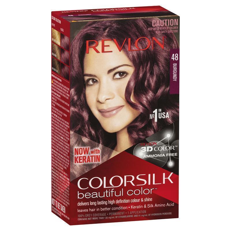 Buy Revlon ColorSilk 48 Burgundy Online at Chemist Warehouse®