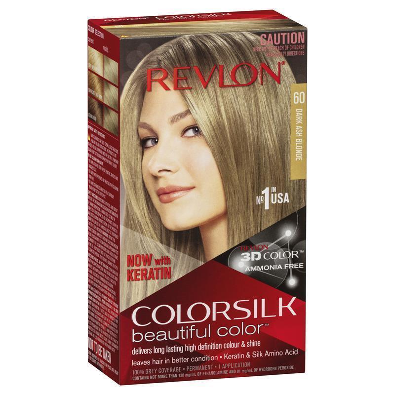 Buy Revlon ColorSilk 60 Dark Ash Blonde Online at Chemist Warehouse®