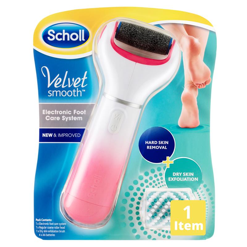 huren loyaliteit Onderverdelen Buy Scholl Velvet Smooth Electronic Foot File For Hard Skin - Pink Online  at Chemist Warehouse®