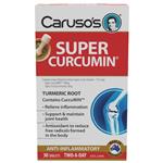 Carusos Super Curcumin Arthritis Relief 30