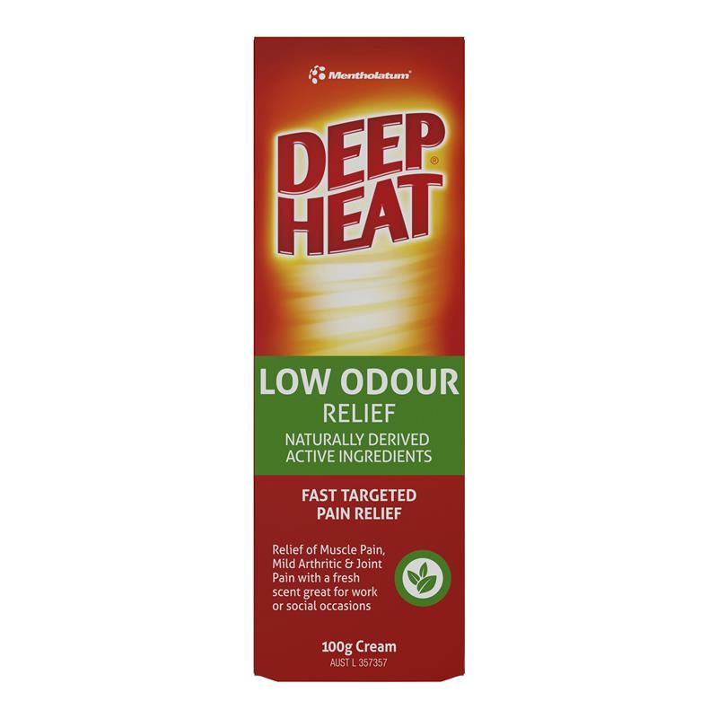 Deep Heat Low Odour 100g