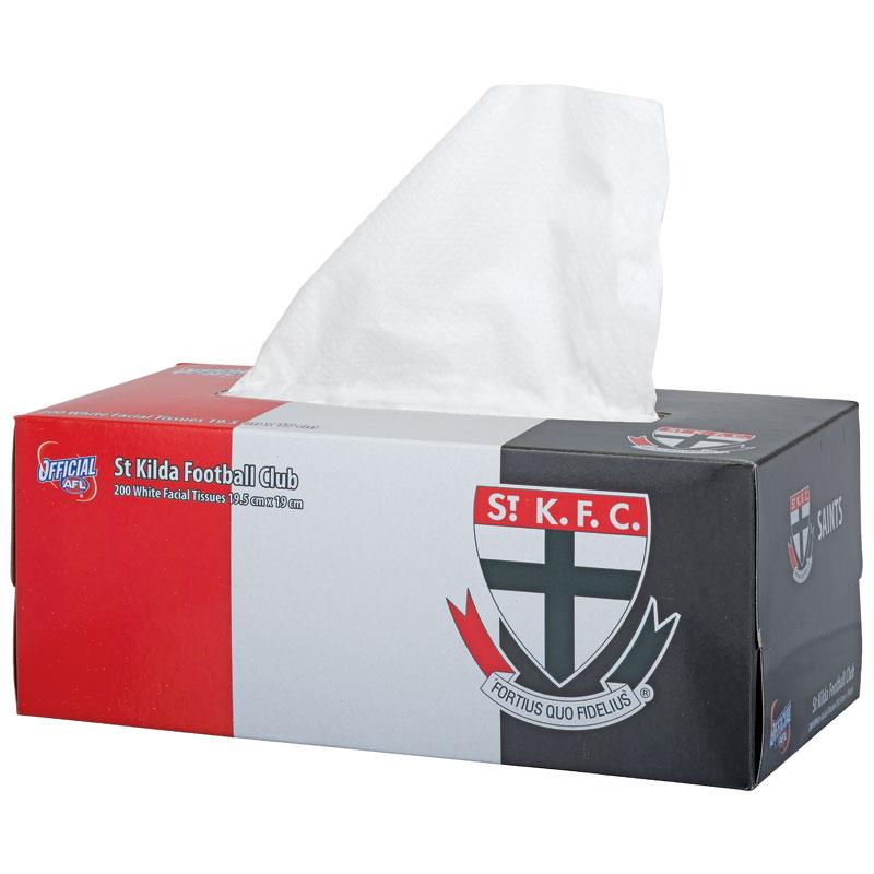 AFL Tissue Box 2Ply St. Kilda Saints 200