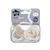 Tommee Tippee Anytime Soothers, Symmetrical Orthodontic Design, BPA-Free Silicone Baglet, Includes Steriliser Box, 6-18M, Pack of 2 Dummies