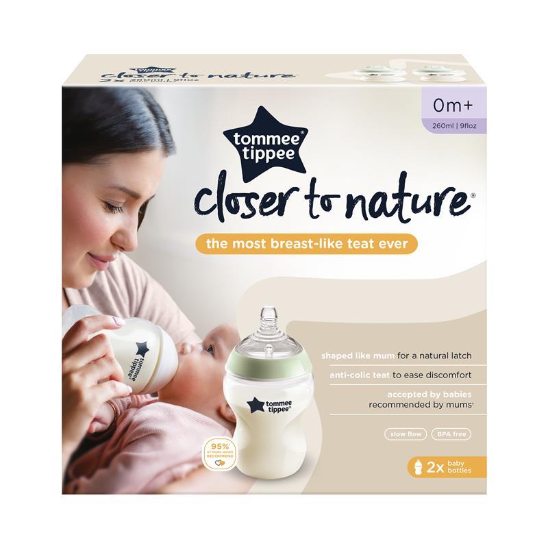 Tommee Tippee Tommee Tippee Closer to Nature Baby Bottle Teats Vari-Flow Pack of 6 