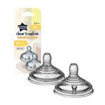 Tommee Tippee Closer To Nature Medium Flow Teats 2 Pack