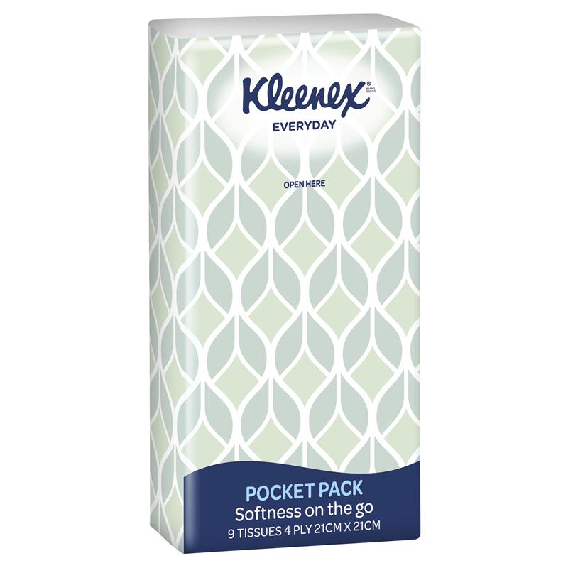 Kleenex Facial Tissues, On-The-Go Packs