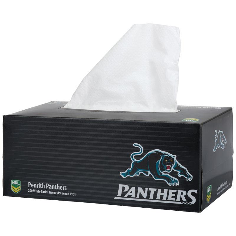 NRL Tissue Box 2Ply Penrith Panthers 200