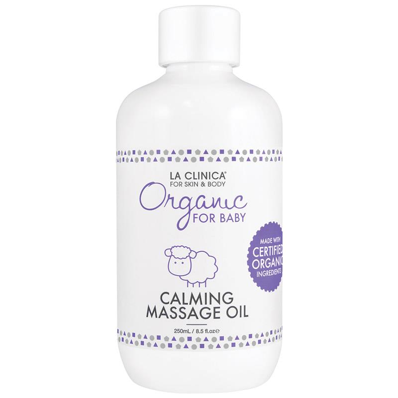 La Clinica Organic For Baby Calming Massage Oil 250ml