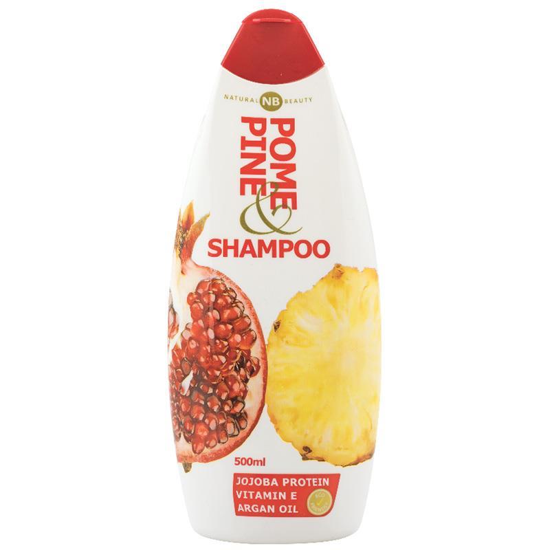 Natural Beauty Shampoo Pomegranate & Pineapple 500ml