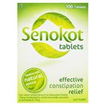 Senokot Tablets Constipation Relief Laxative 100 Pack