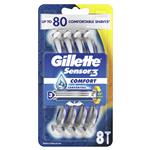 Gillette Sensor 3 Disposables Male 8 Pack
