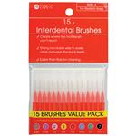 Health & Beauty Interdental Brushes 15 Pieces Size 4