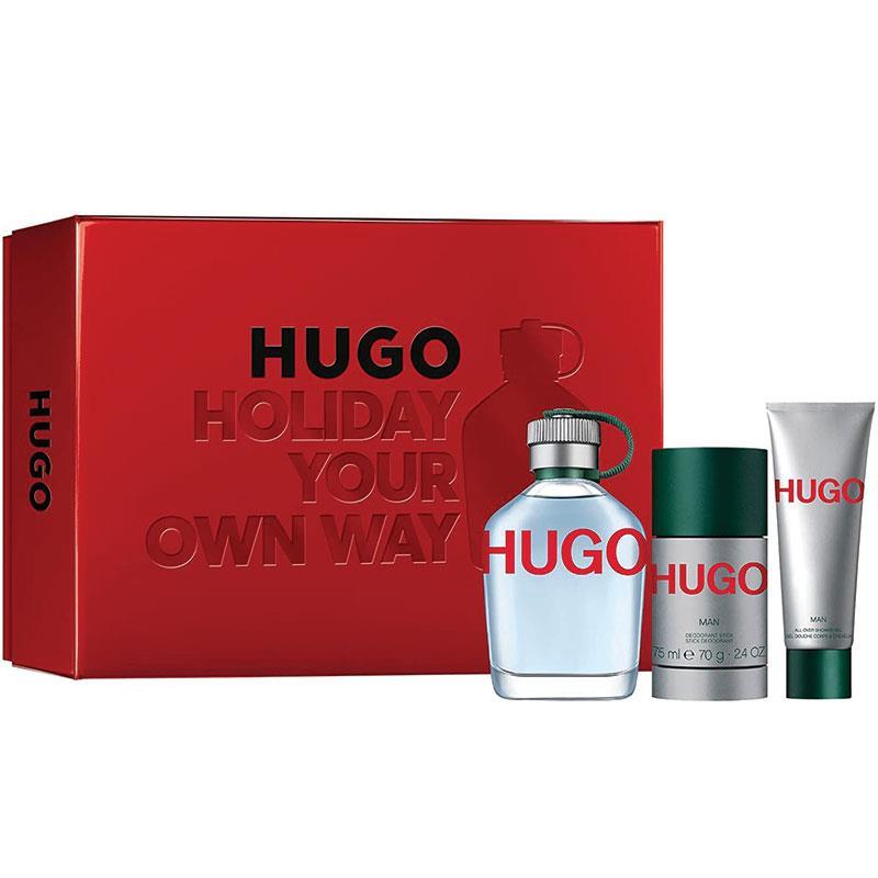 wenkbrauw kleding Zegevieren Buy Hugo Boss Hugo for Men Eau De Toilette 125ml 3 Piece Set Online at  Chemist Warehouse®