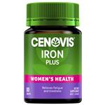 Cenovis Iron Plus - Iron Supplement for Women's Health & Energy - 80 Tablets