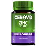 Cenovis Zinc Plus - General Wellbeing & Skin Health - 150 Tablets