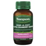 Thompson's One-A-Day Ultra Cranberry 60000 60 Capsules