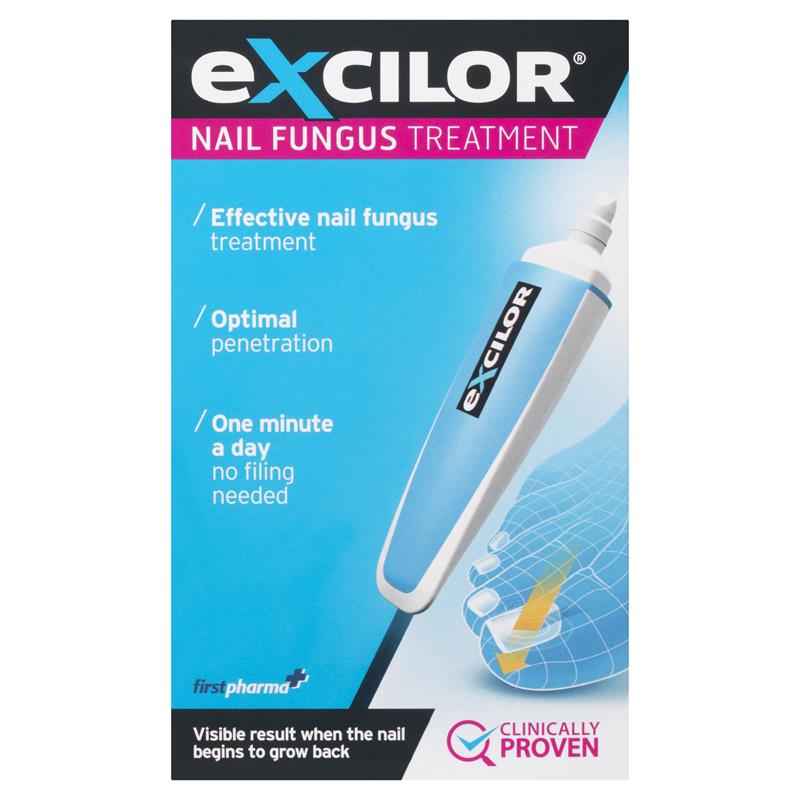 Excilor Solution with Brush for Nail Fungus Treatment 30g – Better Health  Today Malta