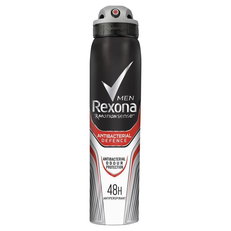 Rexona for Men Antiperspirant Deodorant Antibacterial Defence 250ml