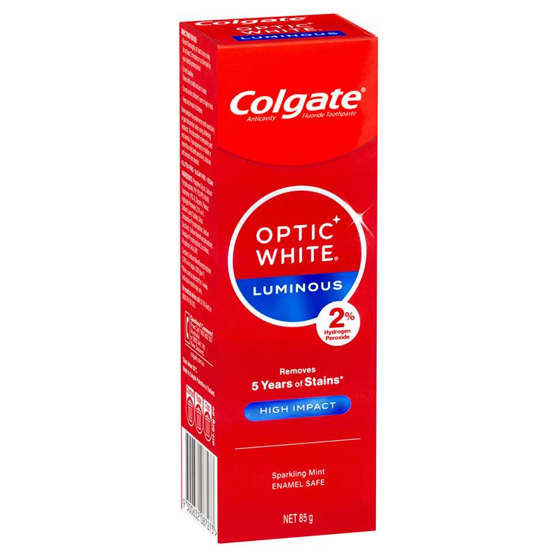 Colgate Toothpaste Optic White High Impact 85g