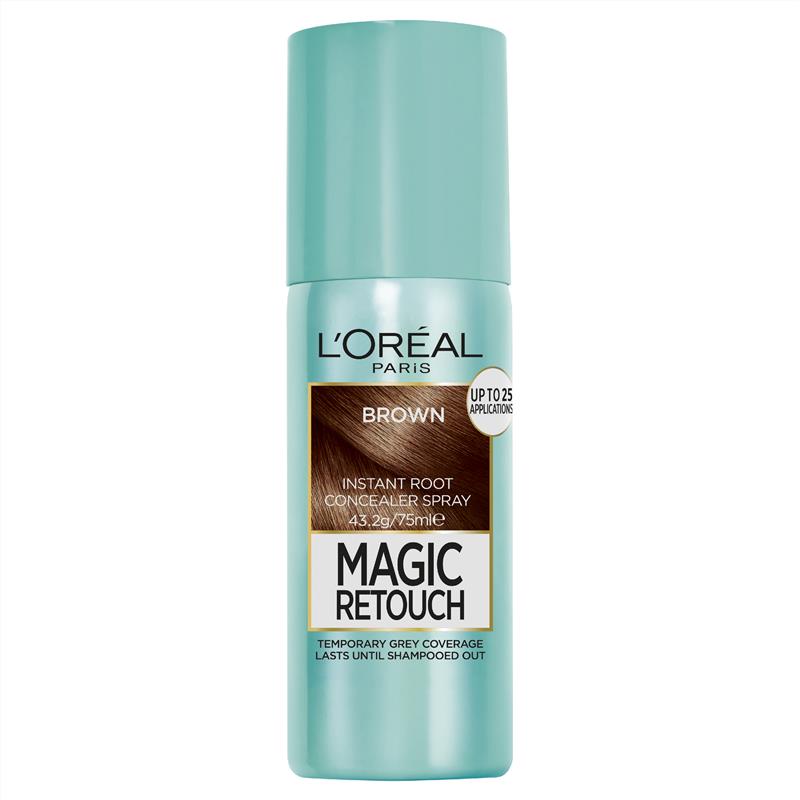 Buy L'Oreal Paris Magic Retouch Temporary Root Concealer Spray - Brown(Instant  Grey Hair Coverage) Online at Chemist Warehouse®