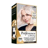 Buy L'Oreal Paris Preference 11.21 Ultra Light Cool Pearl Blonde Online ...