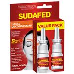 Sudafed Nasal Spray Pump Twin Pack 