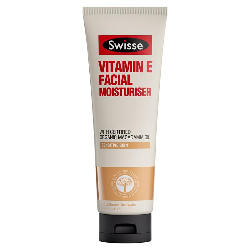 Buy Swisse Vitamin E Facial Moisturiser 125ml Online at Chemist Warehouse®