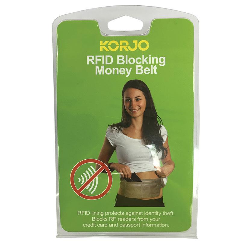 RFID Blocking Belt Wallet