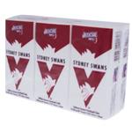 AFL Pocket Tissues Sydney Swans 6 Pack