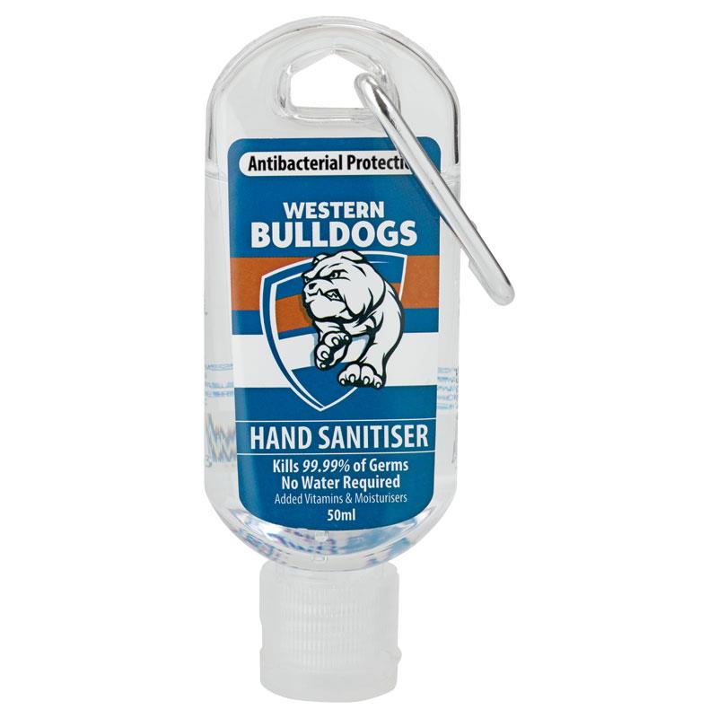 AFL Hand Sanitiser Western Bulldogs