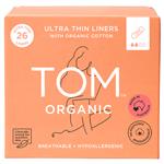 TOM Organic Ultra Thin Liners Wrapped 26 Pack
