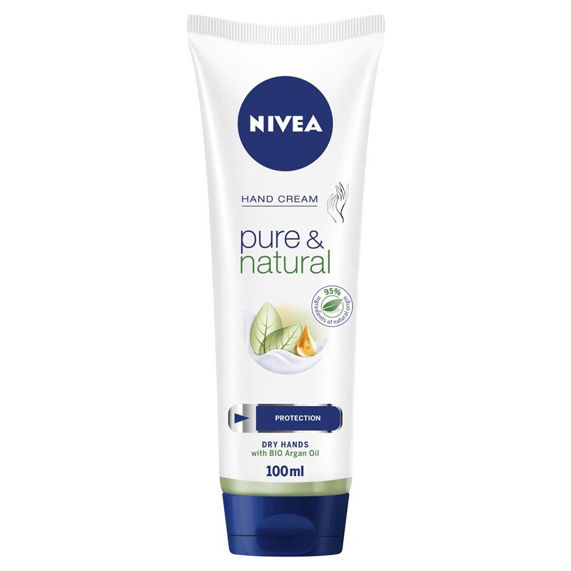 Nivea Pure and Natural Hand Cream 100ml