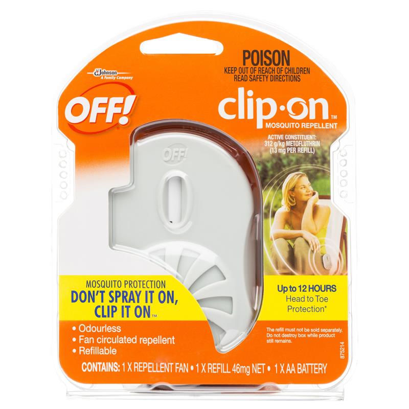 Buy Off! Clip On Mosquito Repellent Online at Chemist Warehouse®