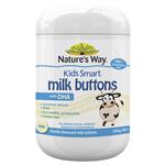 Nature's Way Kids Smart Milk Buttons with DHA Vanilla 150 Chewable Buttons