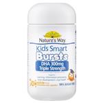 Nature's Way Kids Smart Bursts DHA 300mg Triple Strength 50 Capsules For Children