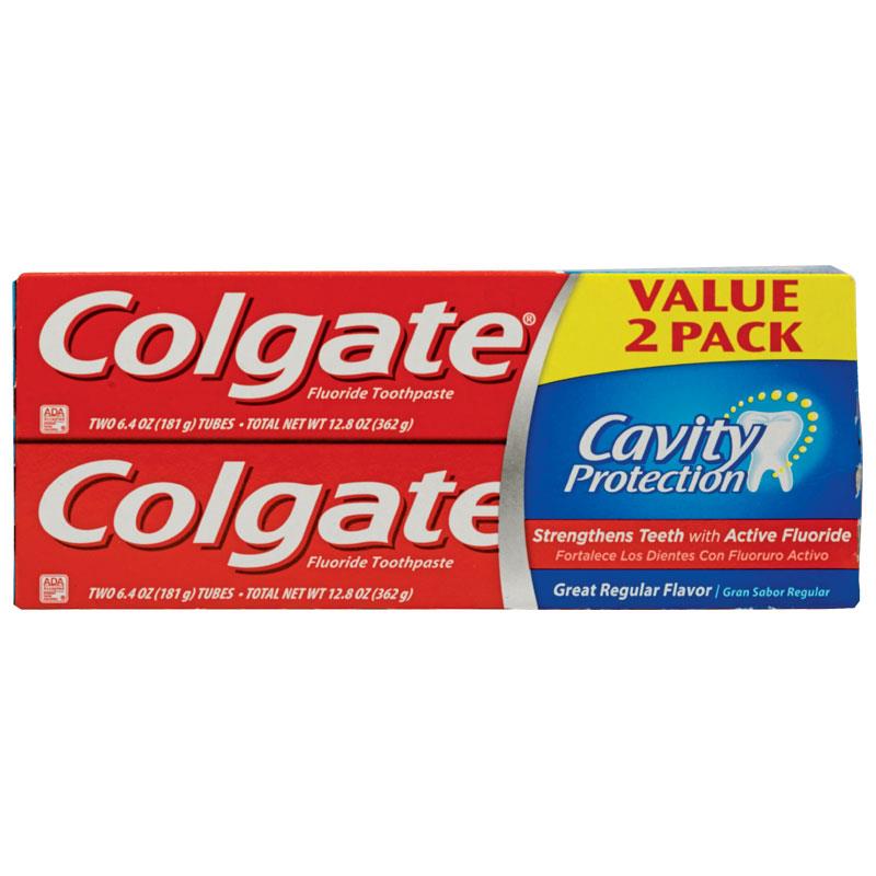 Colgate Toothpaste Regular 181g Twin Pack