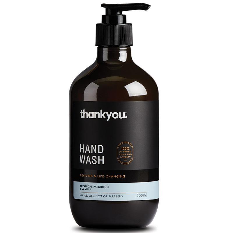 Thankyou Botanical Patchouli & Vanilla Hand Wash 500ml