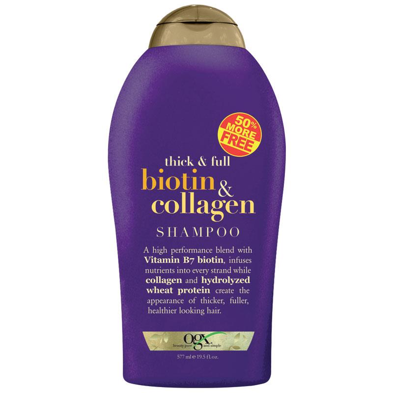 Buy OGX Biotin and Collagen Shampoo 50% More Online at Chemist Warehouse®