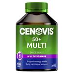 Cenovis 50+ Multi - Multivitamin for Energy - 100 Capsules Value Pack