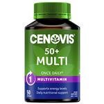 Cenovis 50+ Multi - Multivitamin for Energy - 50 Capsules