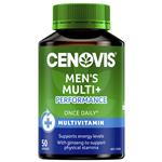 Cenovis Men's Multi + Performance - Multivitamin for Energy - 50 Capsules
