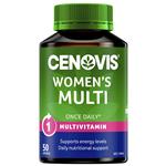 Cenovis Women's Multivitamin for Energy - Multi Vitamin 50 Capsules