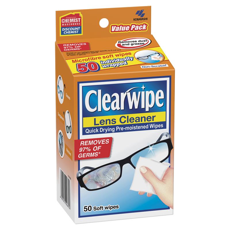 150 Count Lens Wipes for Eyeglasses, Eyeglass Lens Cleaning Wipes