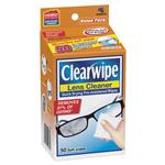 Clearwipe Lens Cleaner 50 Wipes Exclusive Size