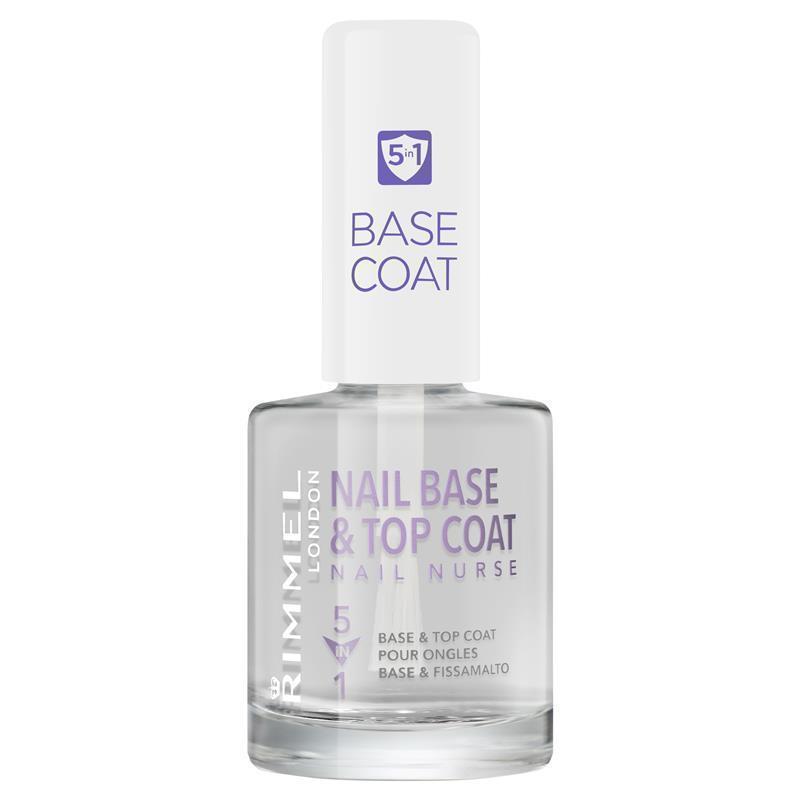 Buy Rimmel Nail Nurse 5 in 1 Base and Top Coat Online at Chemist Warehouse®