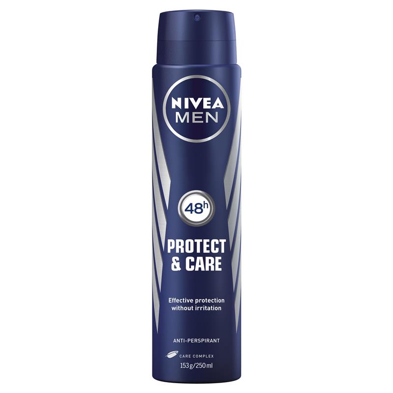 Nivea for Men Deodorant Aerosol Protect and Care 250ml