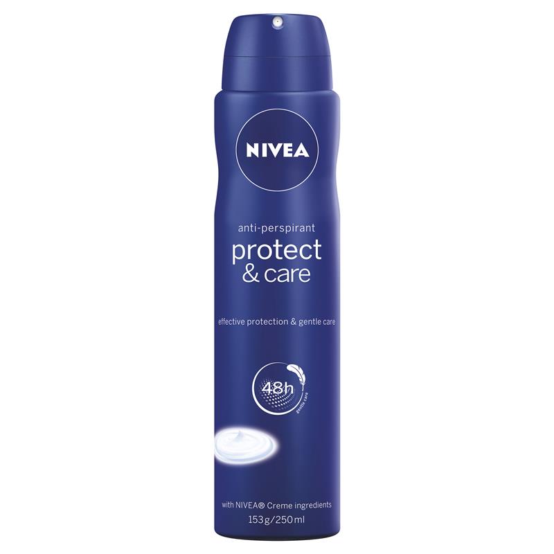 Nivea for Women Deodorant Aerosol Protect and Care 250ml