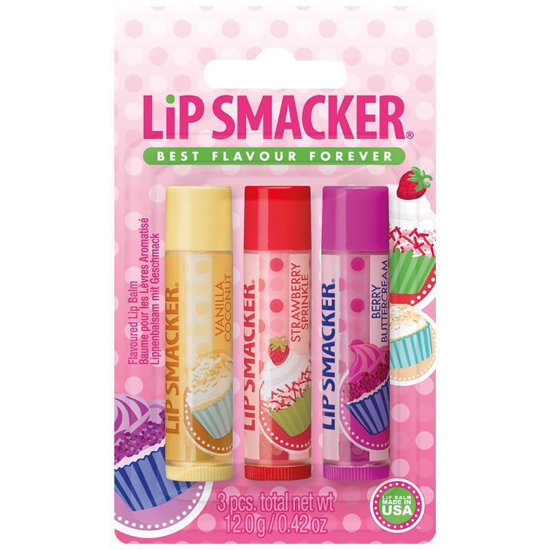 Buy Lip Smacker Cupcake Lip Balm Trio 12g Online at Chemist Warehouse®