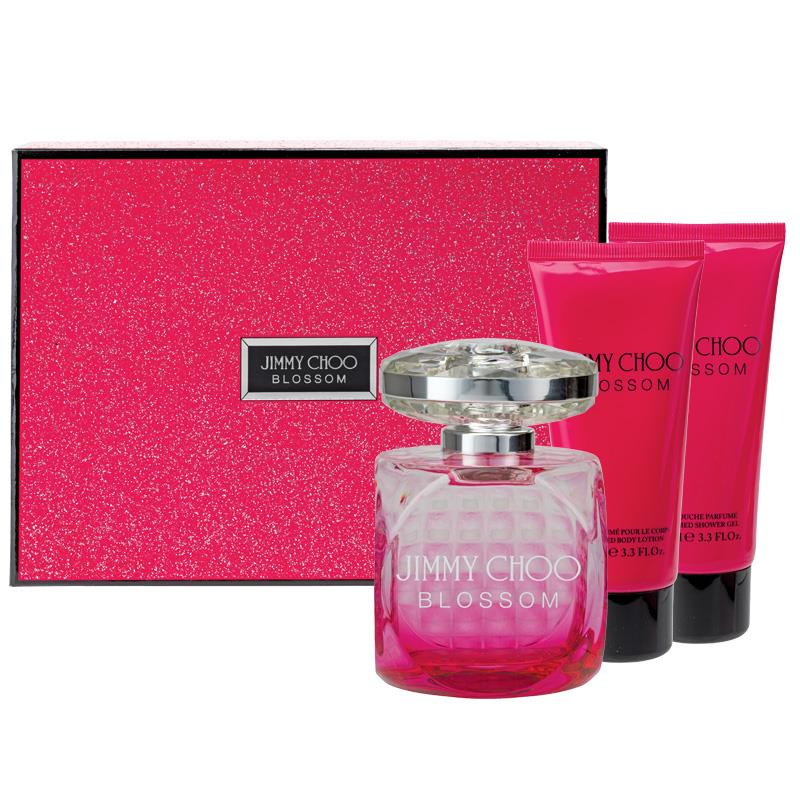 Buy Jimmy Choo Blossom Eau de Parfum Spray 100ml 3 Piece Set Online at